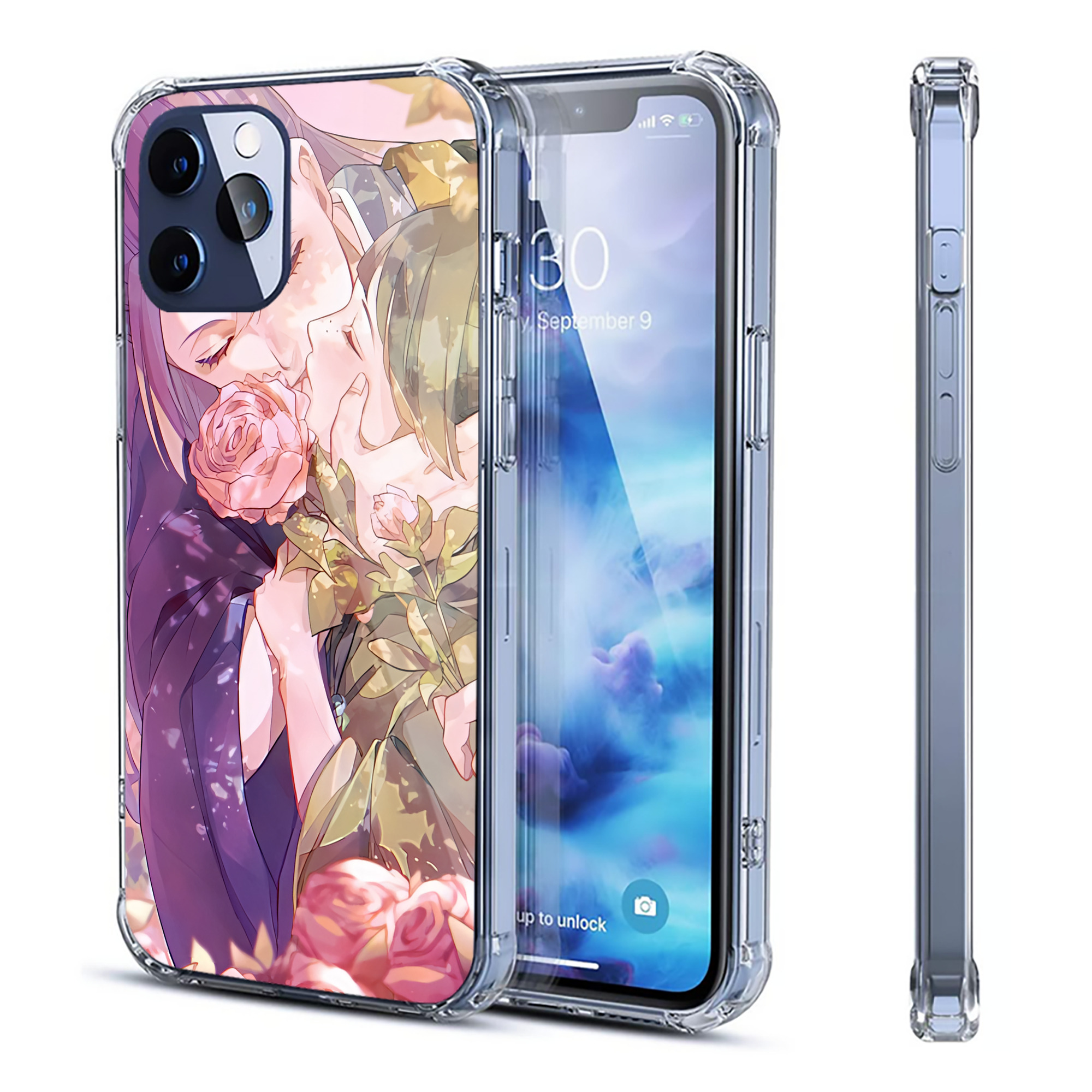 （画像用） 薬屋のひとりごと The Apothecary Diaries 【iPhone 12シリーズ対応】透明スマホケース（クリアソフトケース）